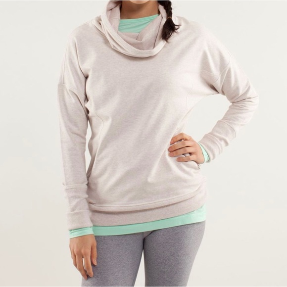 Lululemon Rest Day Pullover Oatmeal Heather - Picture 12 of 16